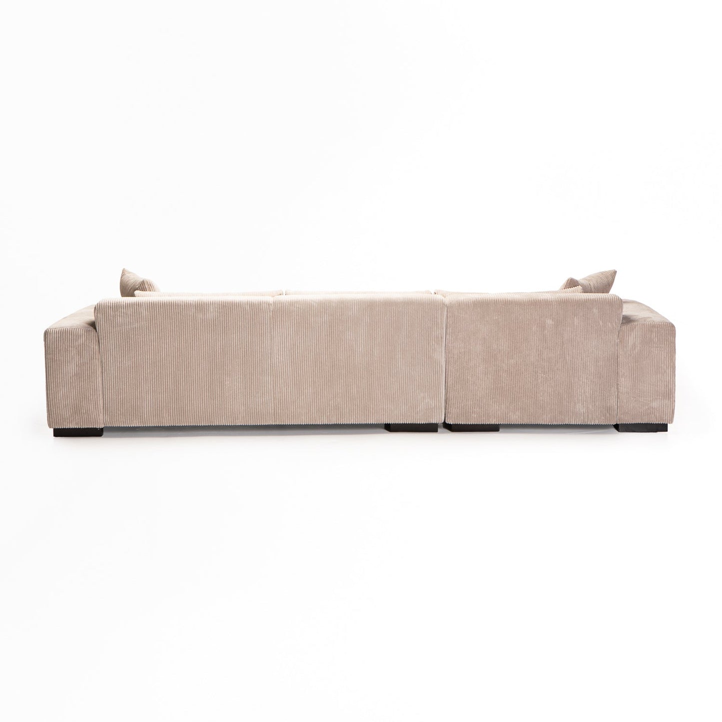 Steinbuck Fabric Corner Chaise - Platinum