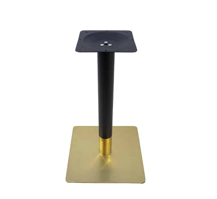 Cafe Table Base Gold/Black 72cm