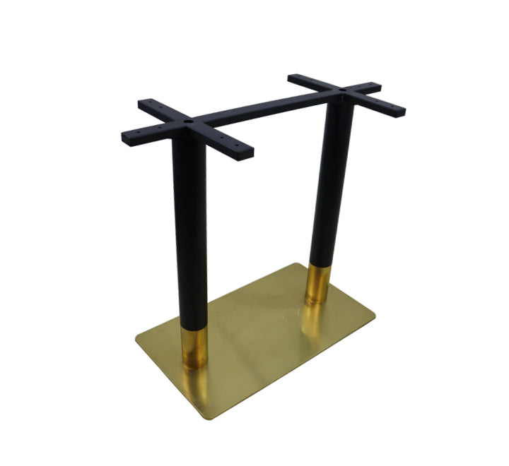 Double Rectangular Cafe Table Base