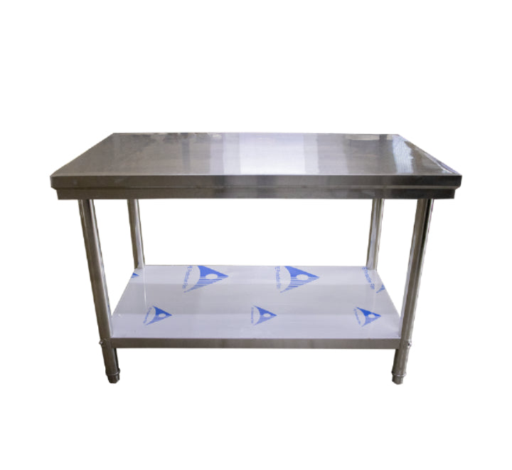 1.2m Prep Table with Under Shelf