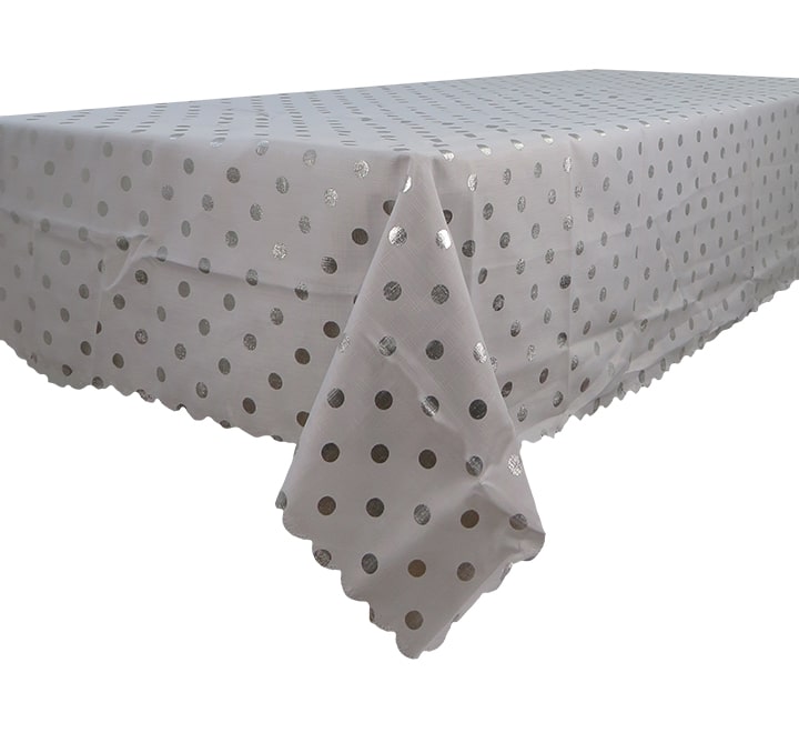 Polka Dot Rectangular Catering Table Cloth