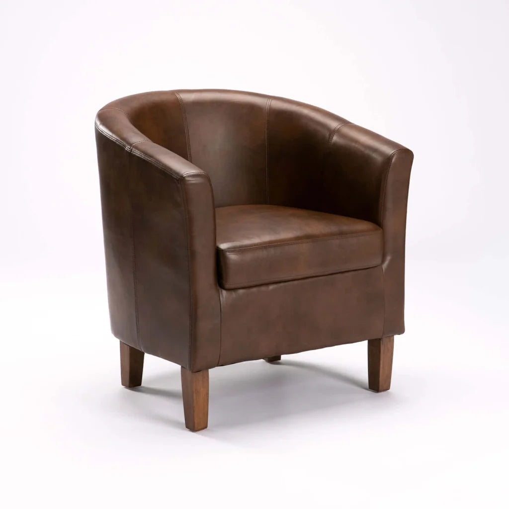 Yadana Leather Armchair