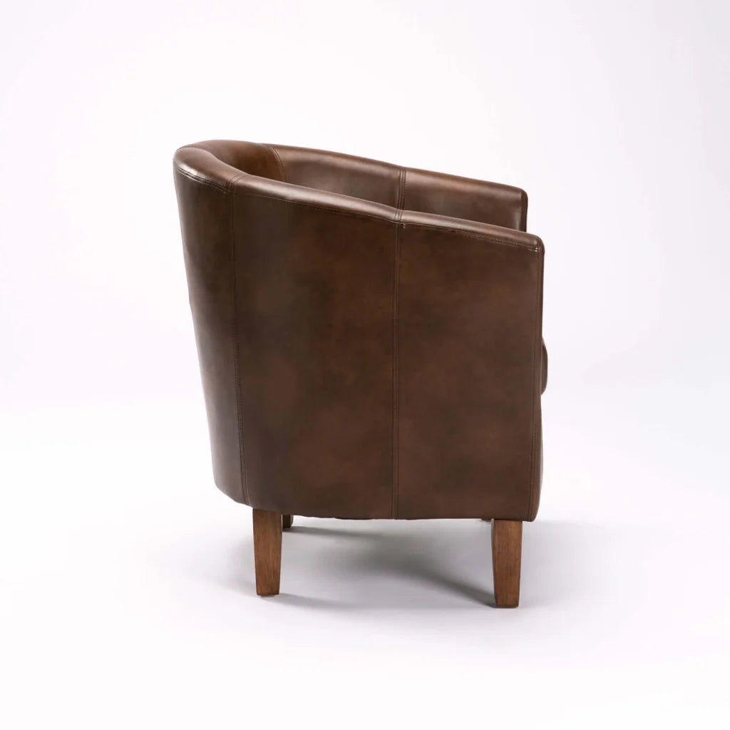 Yadana Leather Armchair