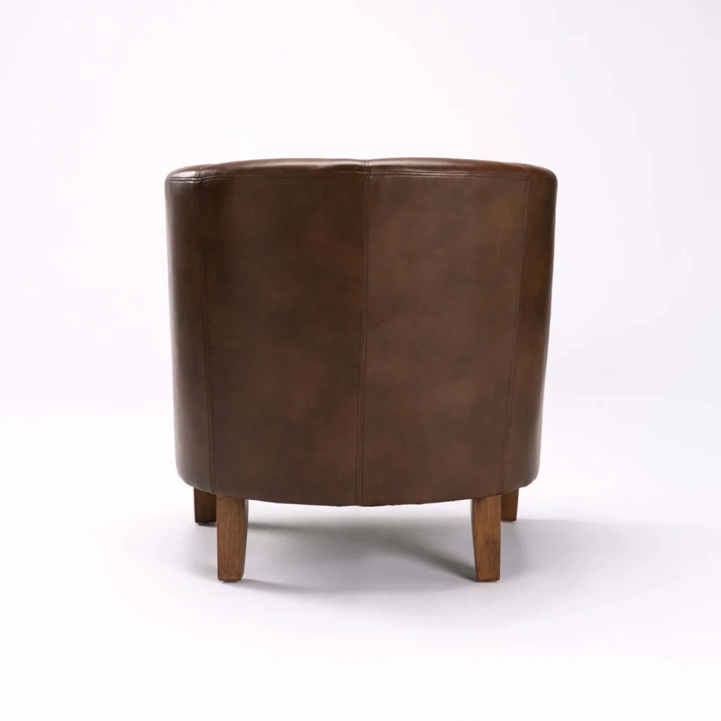 Yadana Leather Armchair