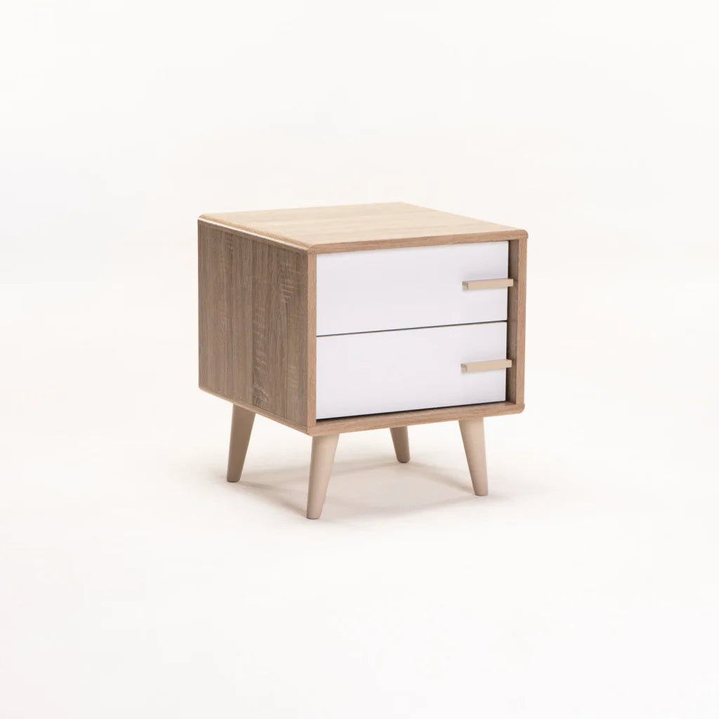 Batti 2 Drawer Pedestal - Oak