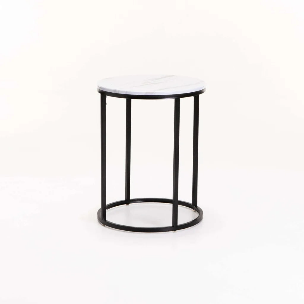 Musa Set Of 2 Tables - White