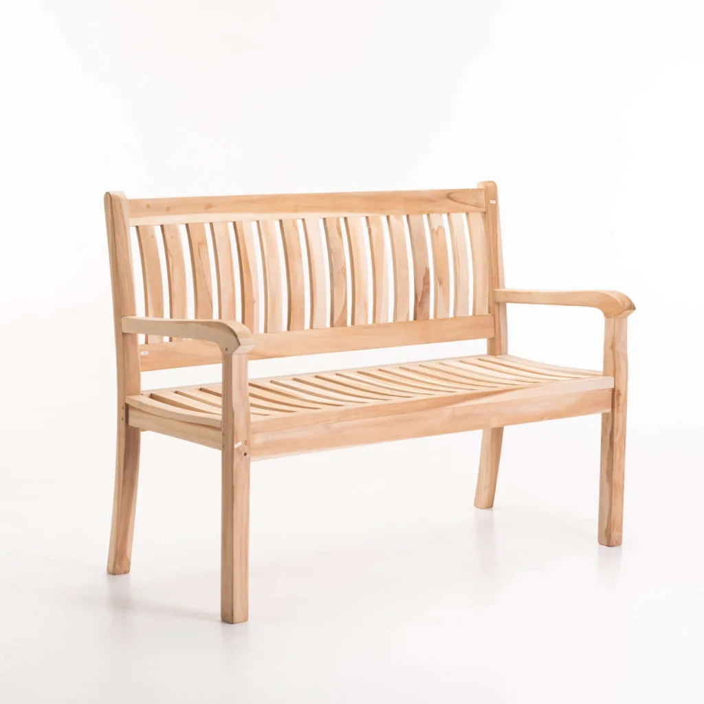 Uranus Teak 2 Seater Bench