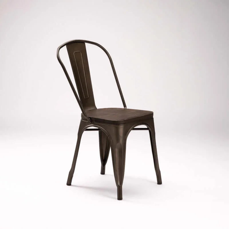 Wageng Dining Chair With Wood - Rustic