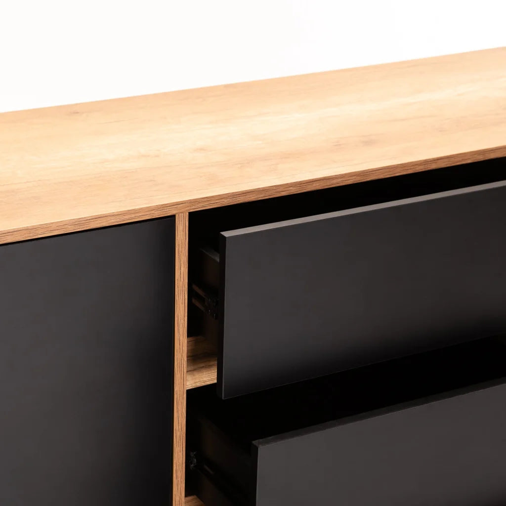 Jicama 2 Door 3 Drawer Sideboard - White