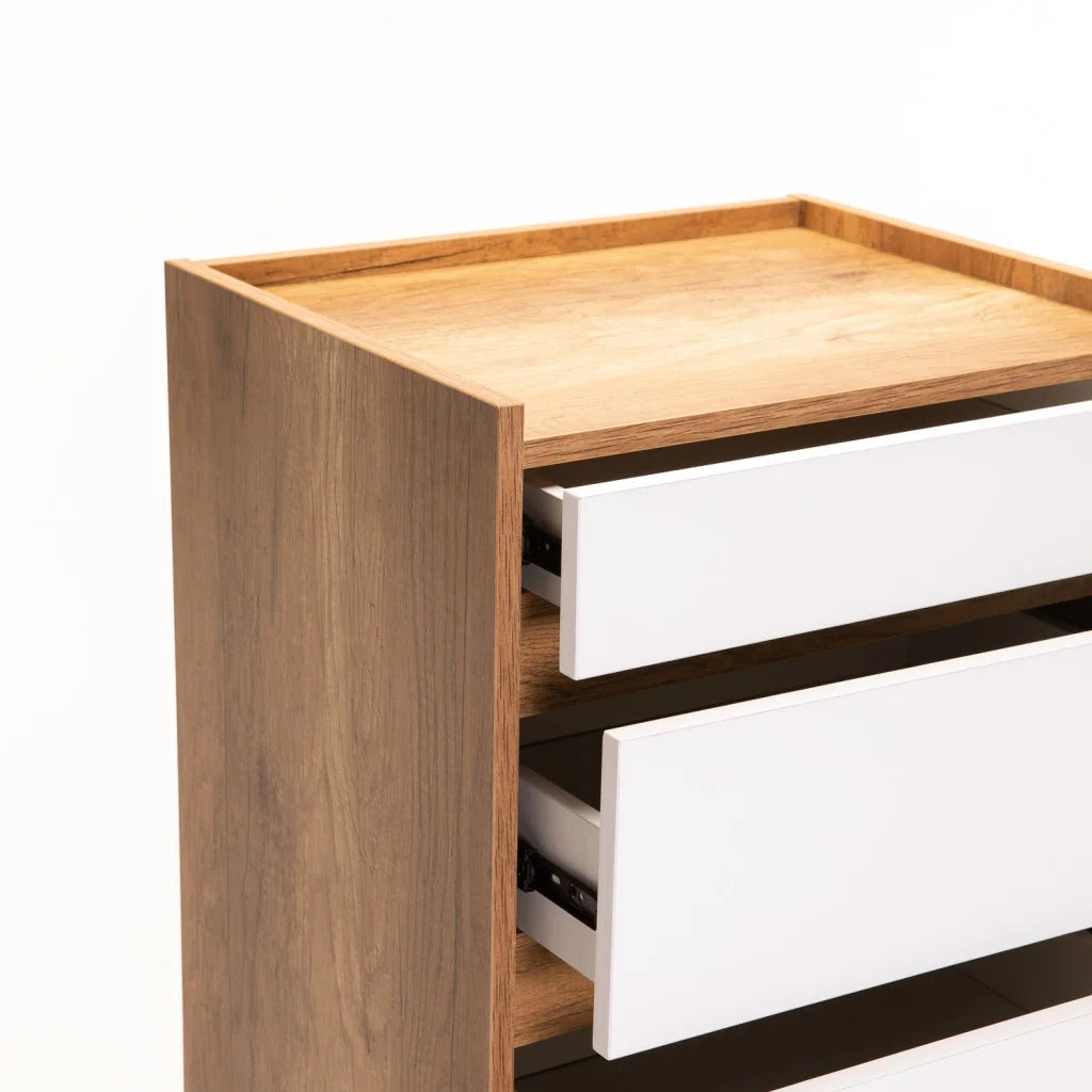 Seraphim 5 Drawer Chest - White