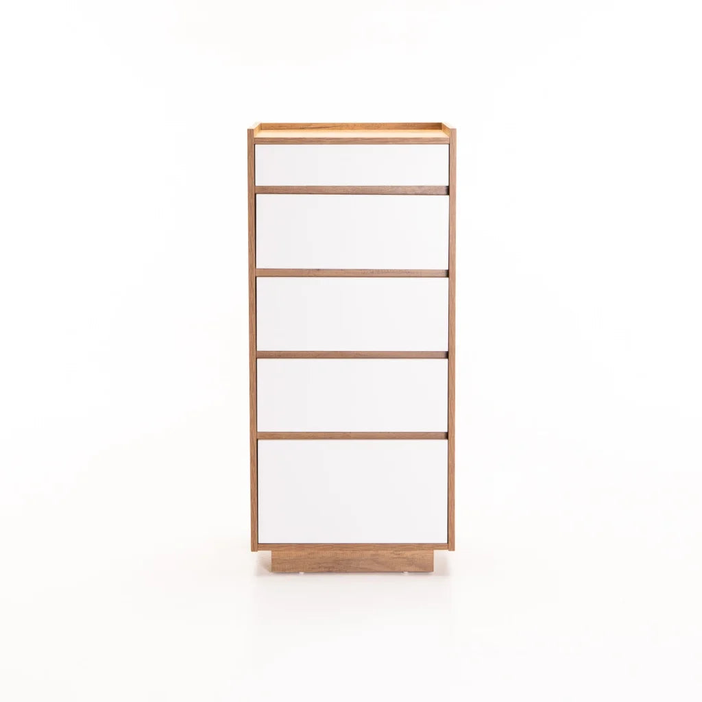Seraphim 5 Drawer Chest - White
