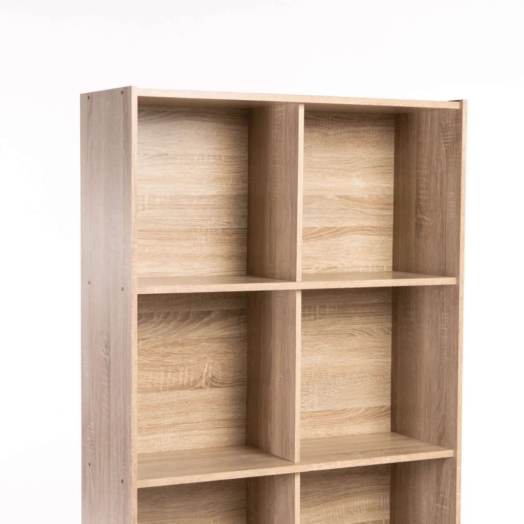 Stukkies Bookcase S8 - Oak
