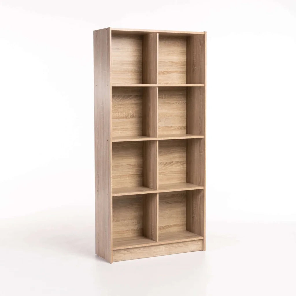 Stukkies Bookcase S8 - Oak