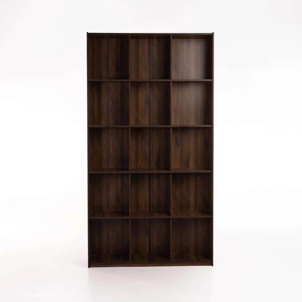 Stukkies Bookcase S15 - Walnut