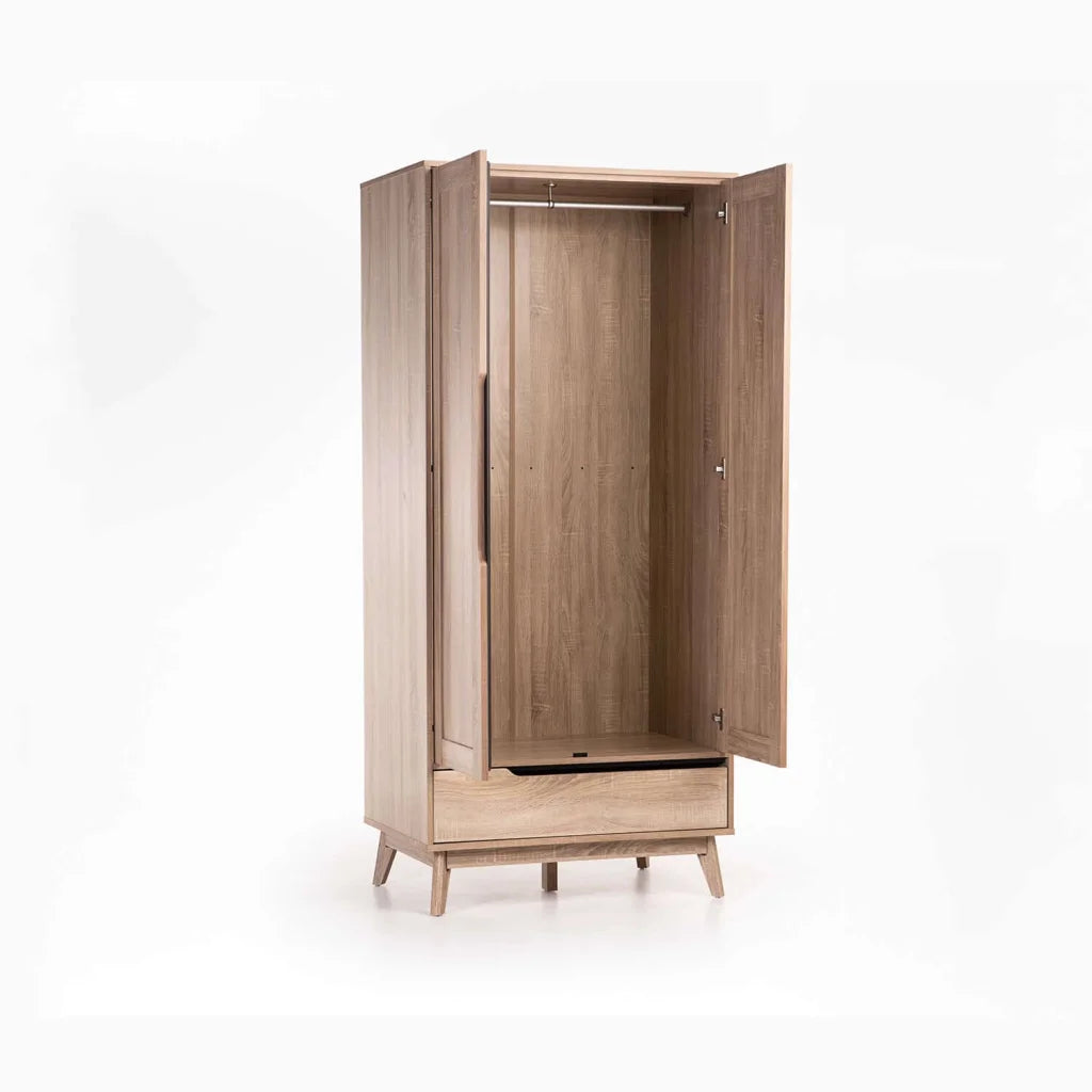 Pierpont 2 Door 1 Drawer Robe