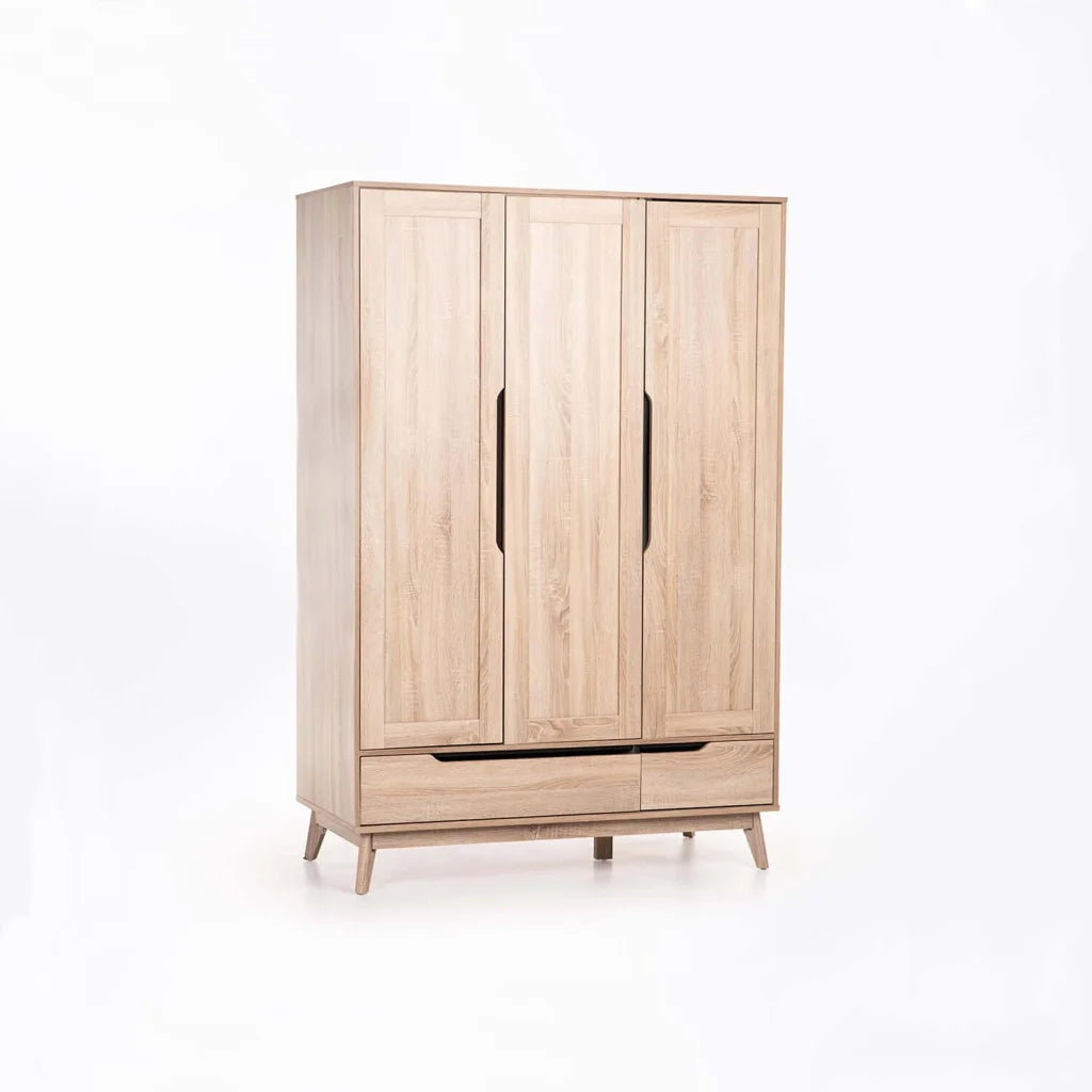 Pierpont 3 Door 2 Drawer Robe