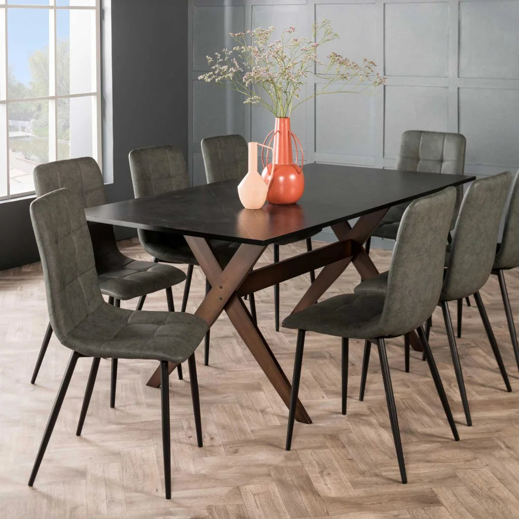 Belo Leather Touch Dining Chair