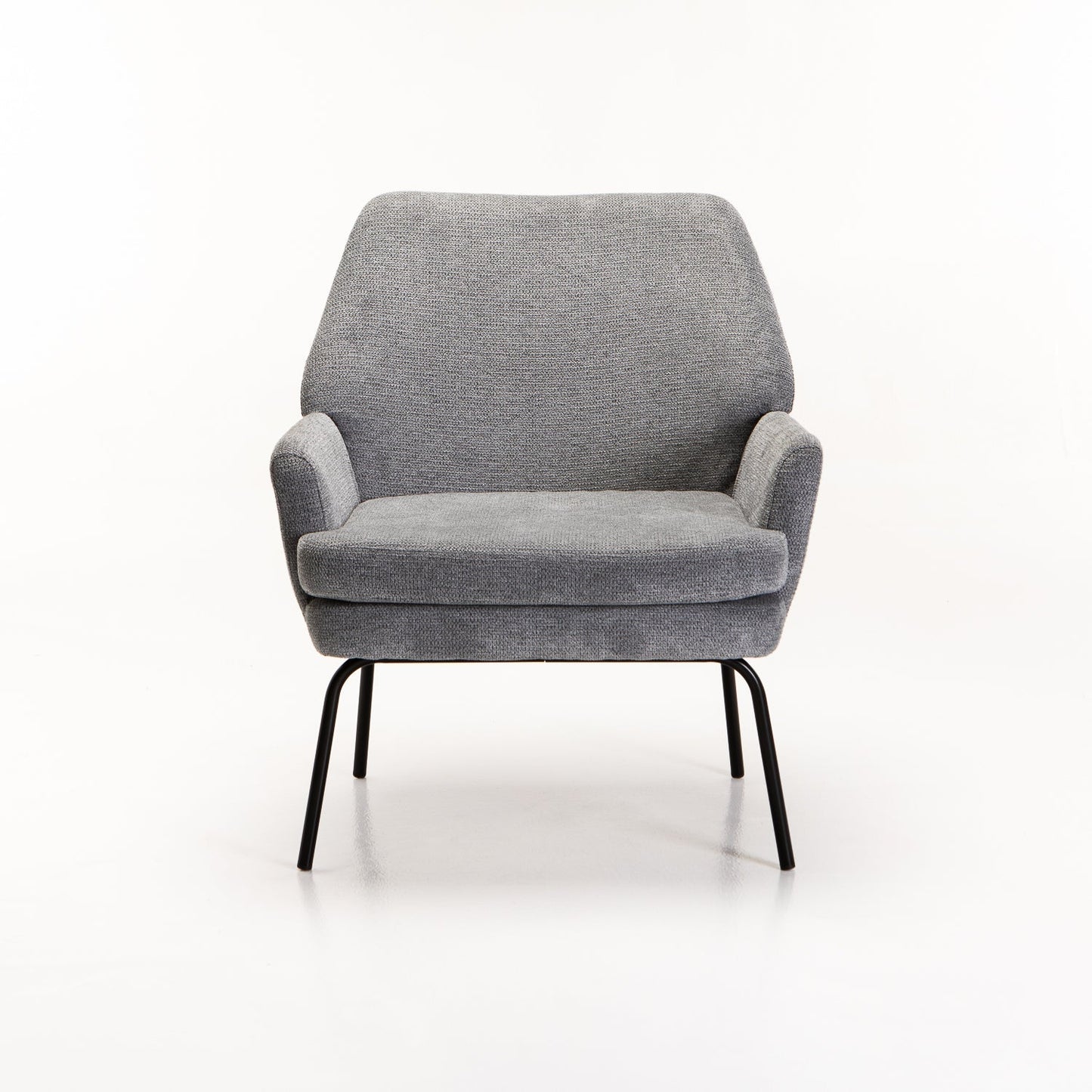 Vishaya Fabric Chair - Grey