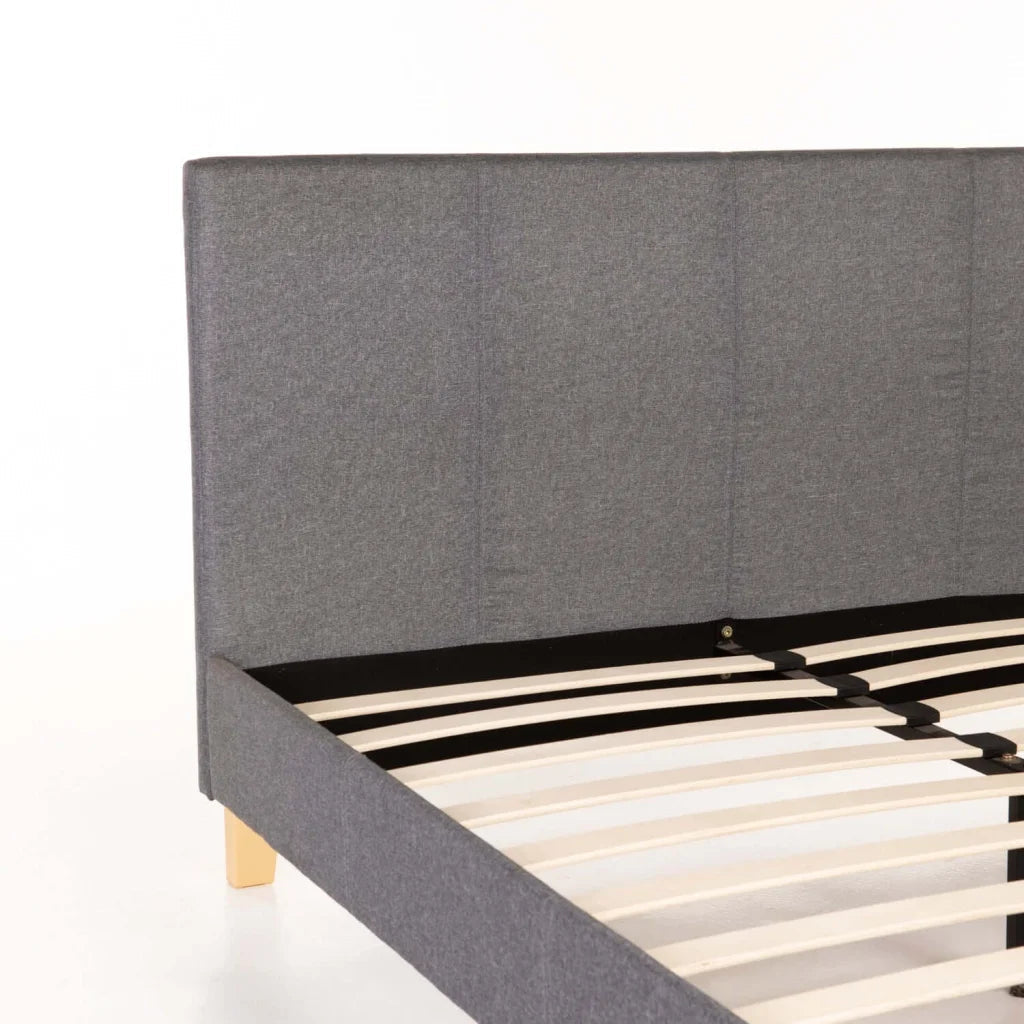 Omarr Fabric Bed Frame - Queen Standard