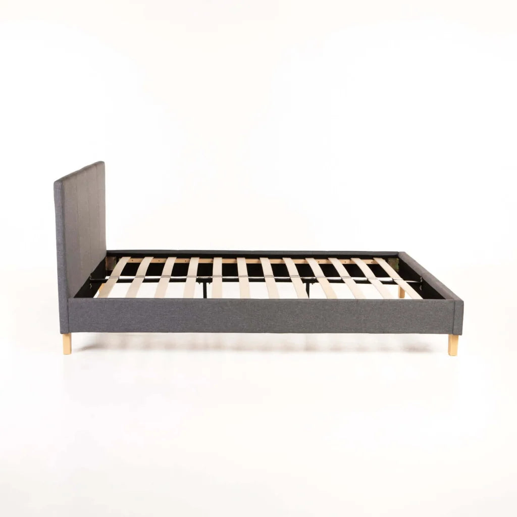 Omarr Fabric Bed Frame - Queen Standard