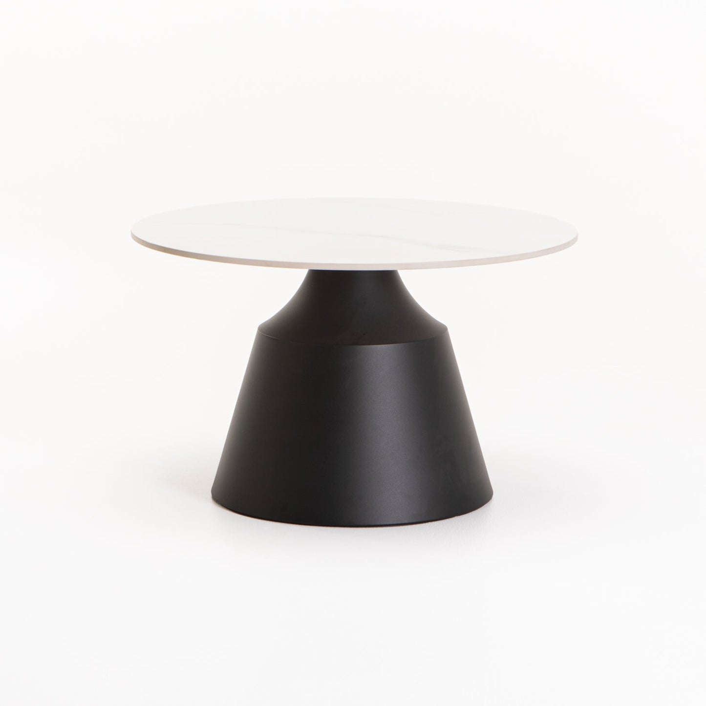 Isla Set of 2 Stone Top Coffee Table - White