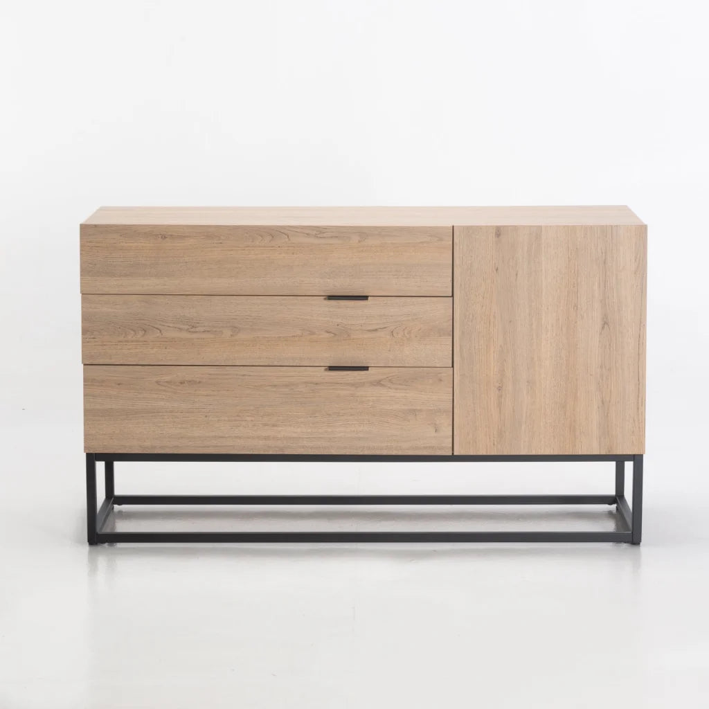 Azrael 3 Drawer 1 Door Sideboard