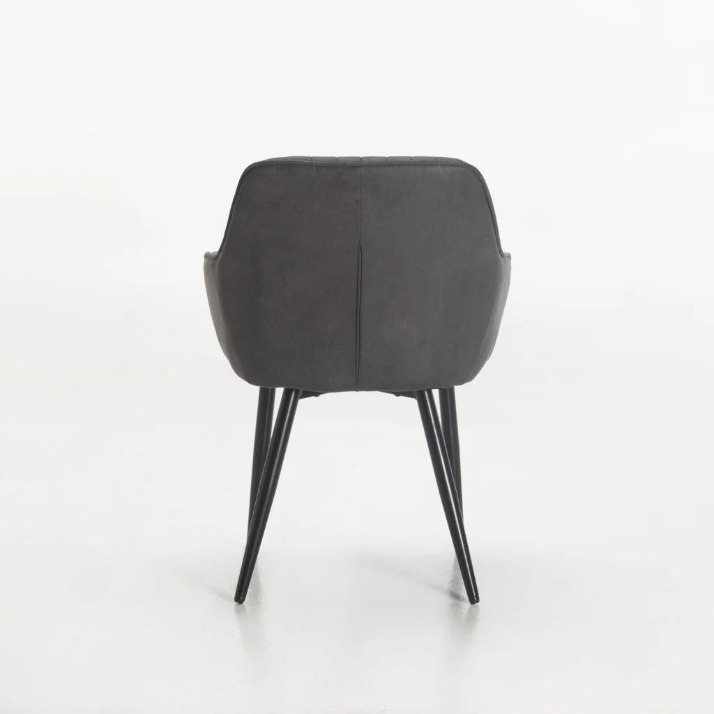 Decorotika Fabric Dining Chair - Grey