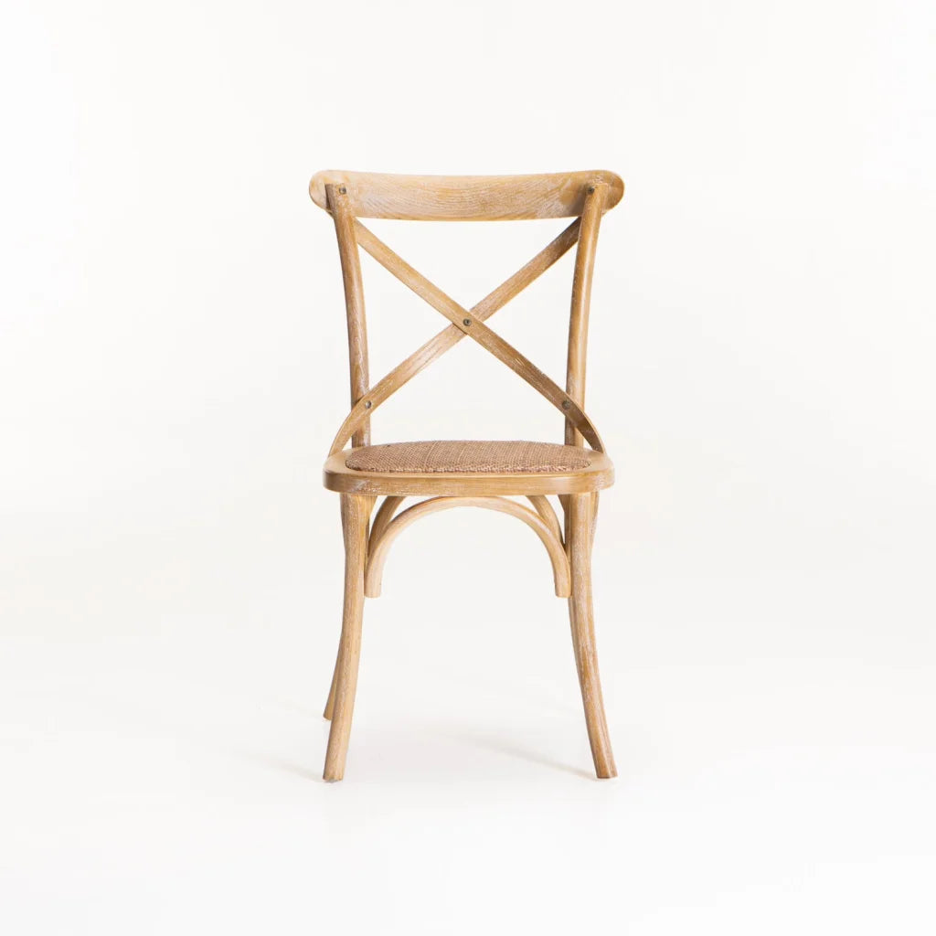 Crystal Mid-Century Dining Chair - GreyWash
