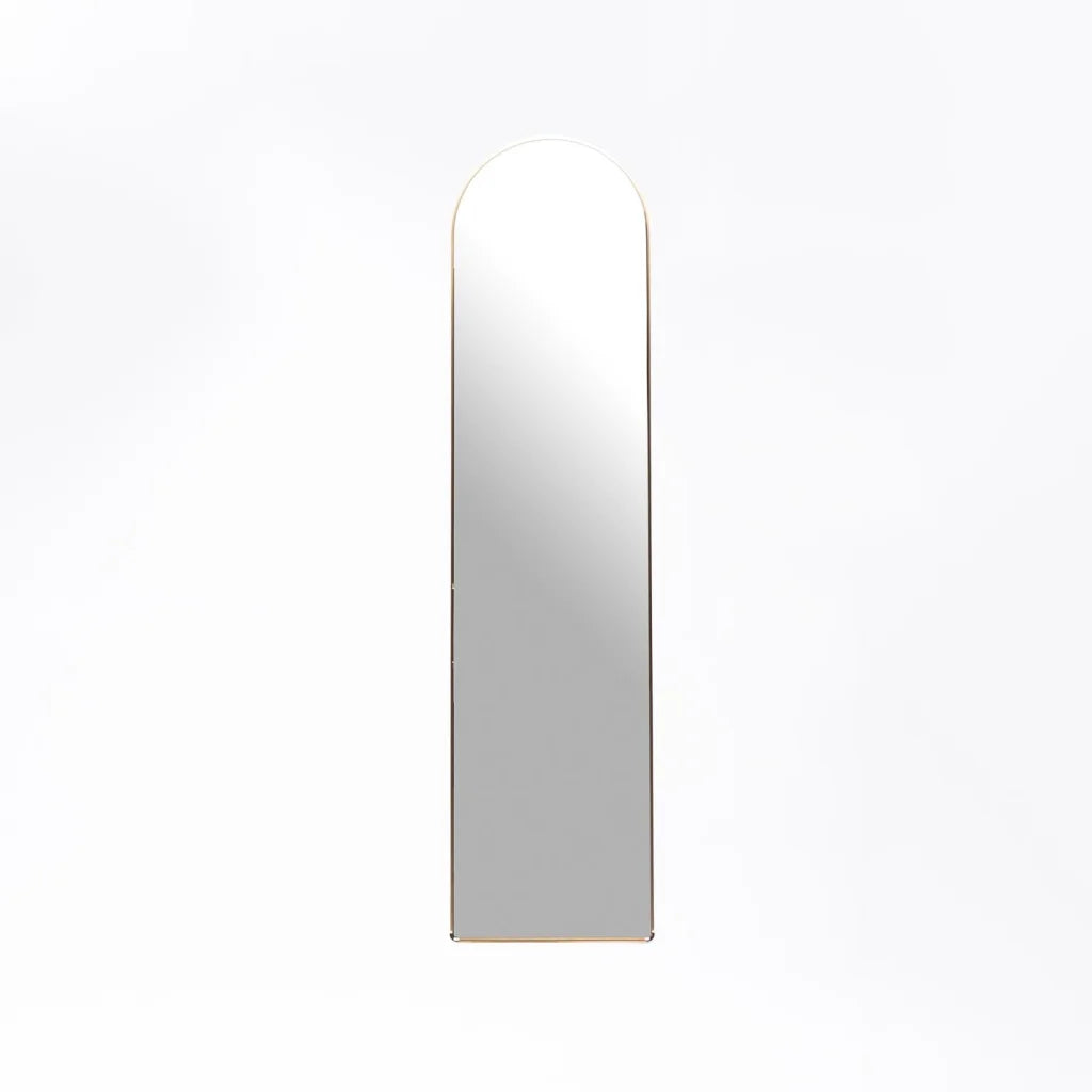 Vishesh 160cm Round Mirror - Gold