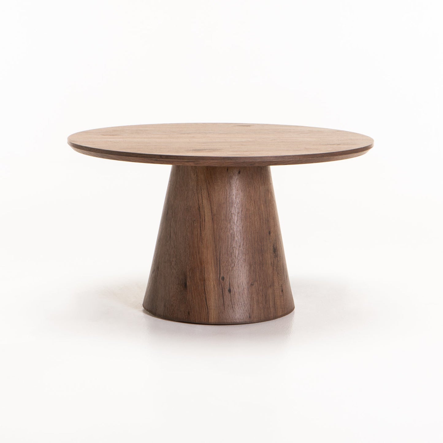 Arati 80cm Round Coffee Table - Walnut