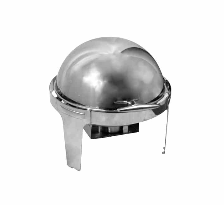 Round roll top chafing dish