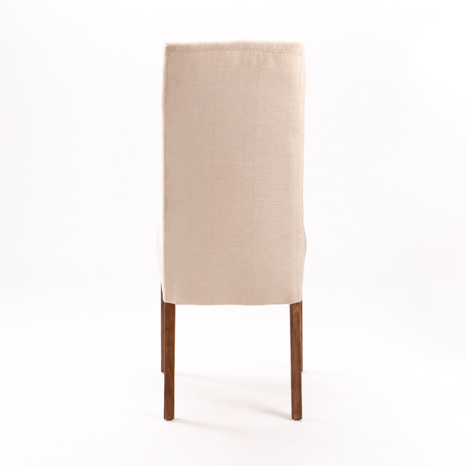 Pappa Deluxe Fabric Dining Chair - Cream