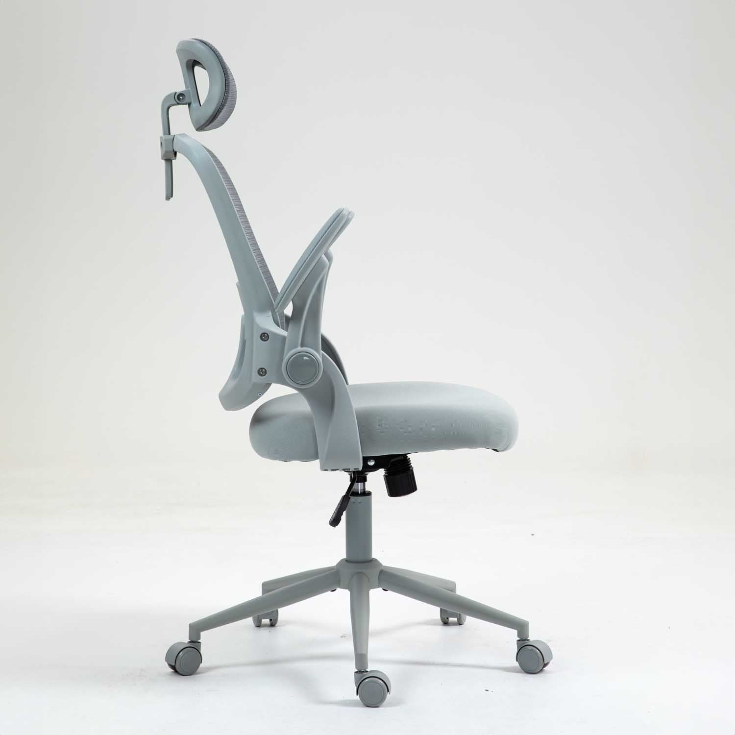 Lint Ergonomic Office Chair with Headrest AH612 - Grey