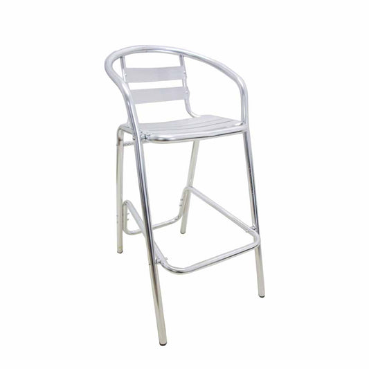 Aluminium cocktail chair (non-stackable)
