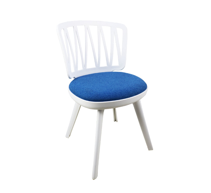 Mandy Cafeteria Plastic Chair with Cushion