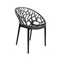 Round Plastic Web Chair