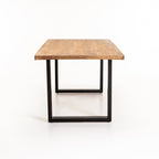 Funi Solid Wood Dining Table - 6 Seater