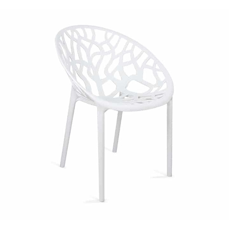 Round Plastic Web Chair