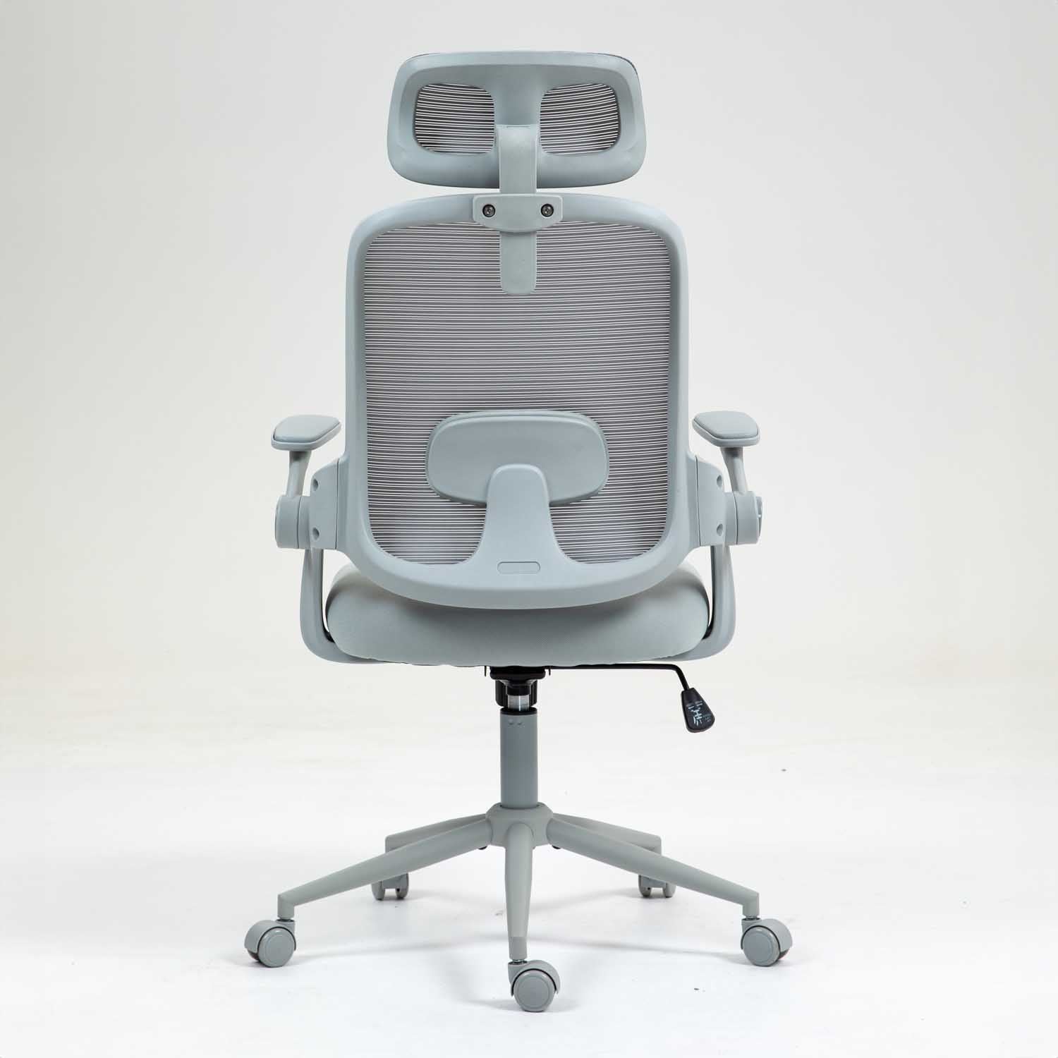 Lint Ergonomic Office Chair with Headrest AH612 - Grey