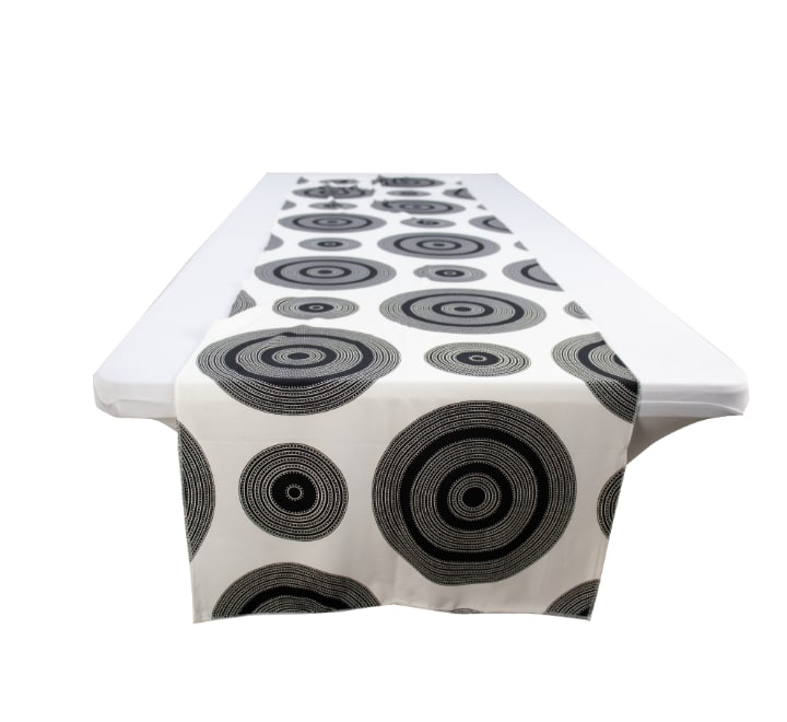 Circle Pattern Table Runner