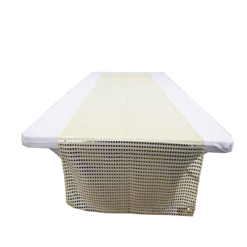 Dotted Sequins Table Runner