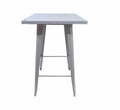 Tolix cocktail table white