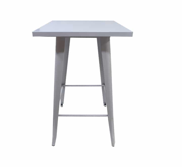 Tolix cocktail table white