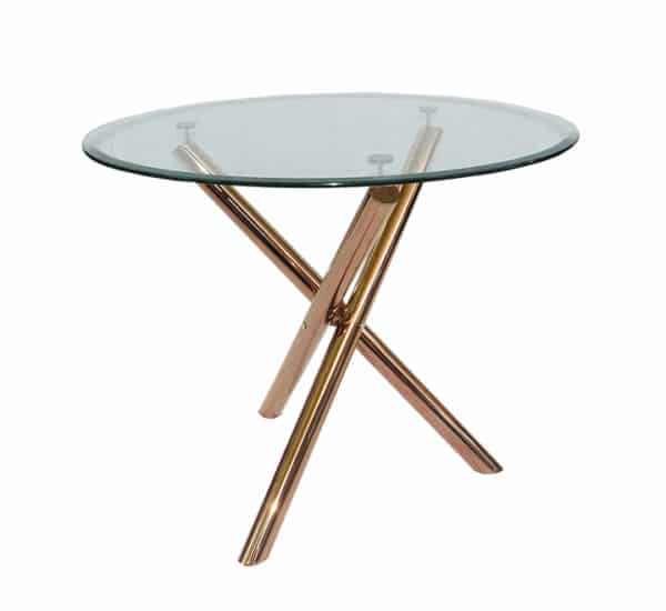 Round Glass Table