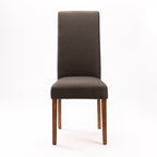 Pappa Deluxe Fabric Dining Chair - Charcoal