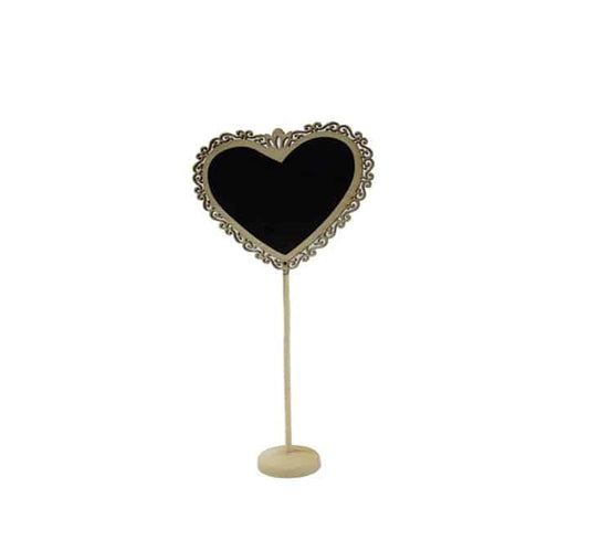 Chalkboard Table Number Stand 19cm