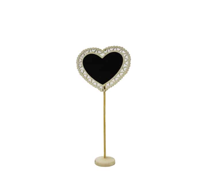 Chalkboard Table Number Stand 19cm