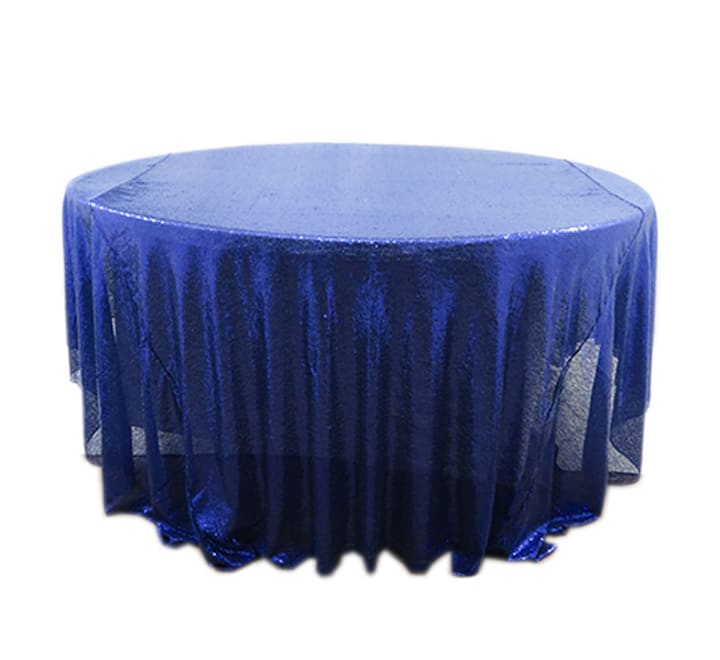 Sequins Round Table Cloth