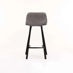 Ballito Velvet Kitchen Stool