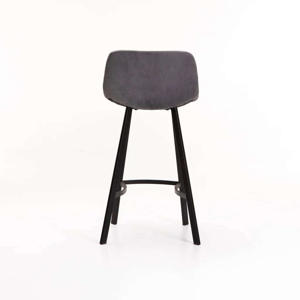 Ballito Velvet Kitchen Stool